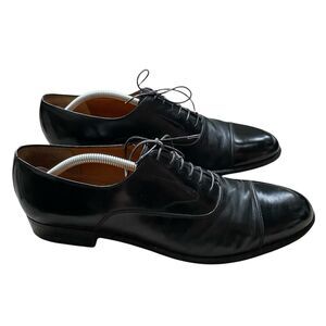 Salvatore Ferragamo Oxford Dress Shoes Men’s 12 EU 46 Black Leather Formal